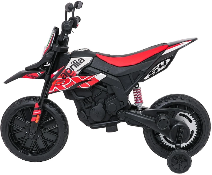 Електромотоцикл для дітей Aprilia RX червоний PA.S317.CR (5903864979909) - зображення 13