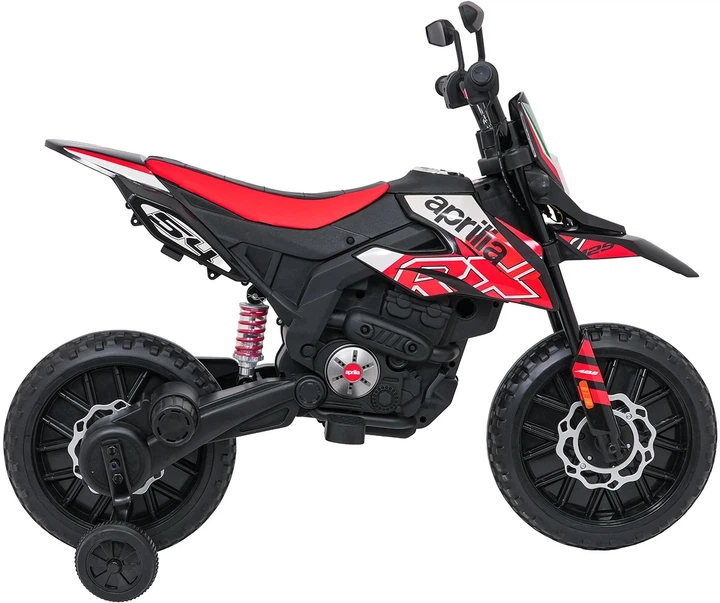 Електромотоцикл для дітей Aprilia RX червоний PA.S317.CR (5903864979909) - зображення 18