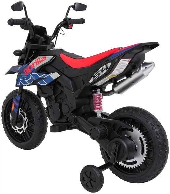 Електромотоцикл для дітей Aprilia RX синій PA.S317.NIE (5903864979886) - зображення 17