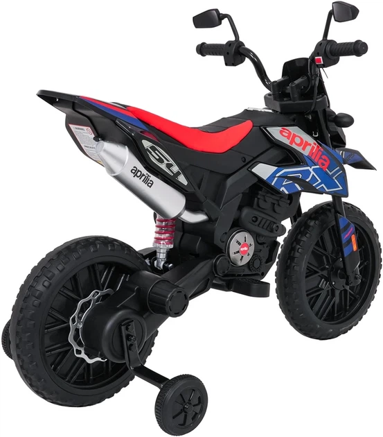 Електромотоцикл для дітей Aprilia RX синій PA.S317.NIE (5903864979886) - зображення 19