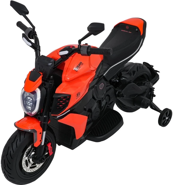 Електромотоцикл для дітей Ducati Diavel x Bentley оранжевий PA.XMX-656.POM (5903864961409) - зображення 20