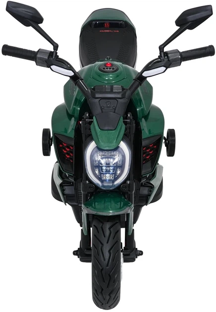 Електромотоцикл для дітей Ducati Diavel x Bentley зелений PA.XMX-656.ZIE (5903864961393) - зображення 2