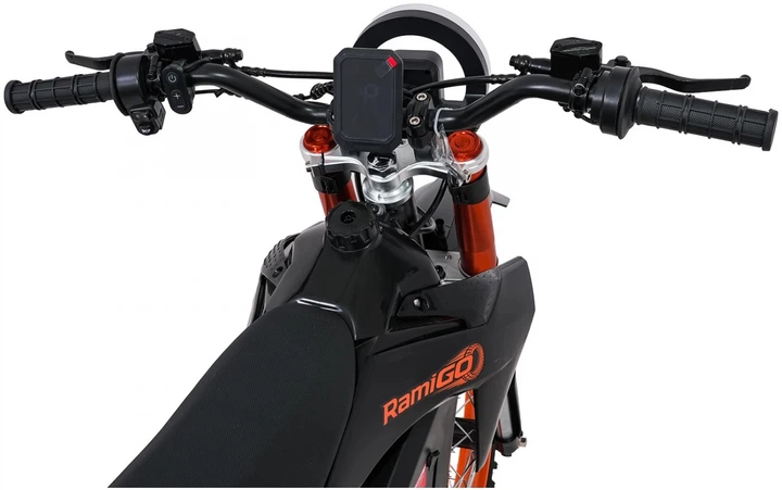 Електромотоцикл для дітей E-Rider X чорний PA.HP135E.CZ (5903864960594) - зображення 3
