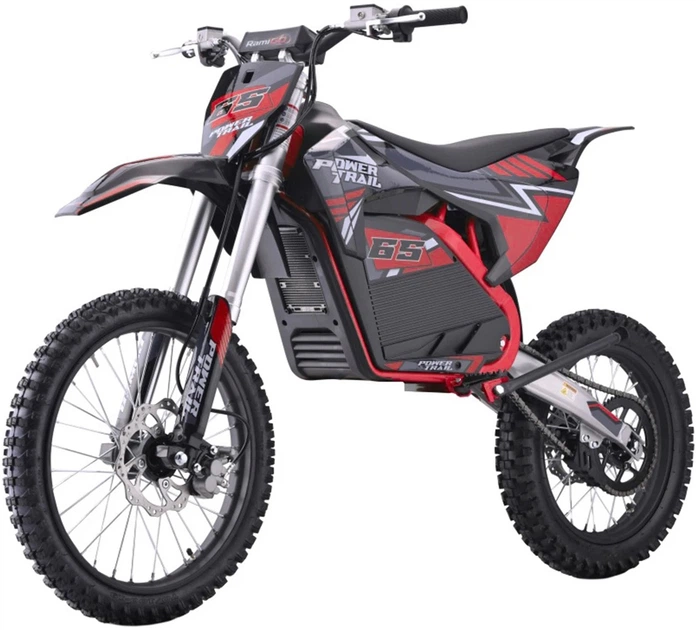 Motocykl elektryczny Power Trail Czerwony PA.HP117E.CR (5903864960556) - Zdjęcie 1 Motocykl elektryczny Power Trail Czerwony PA.HP117E.CR (5903864960556) - obraz 1