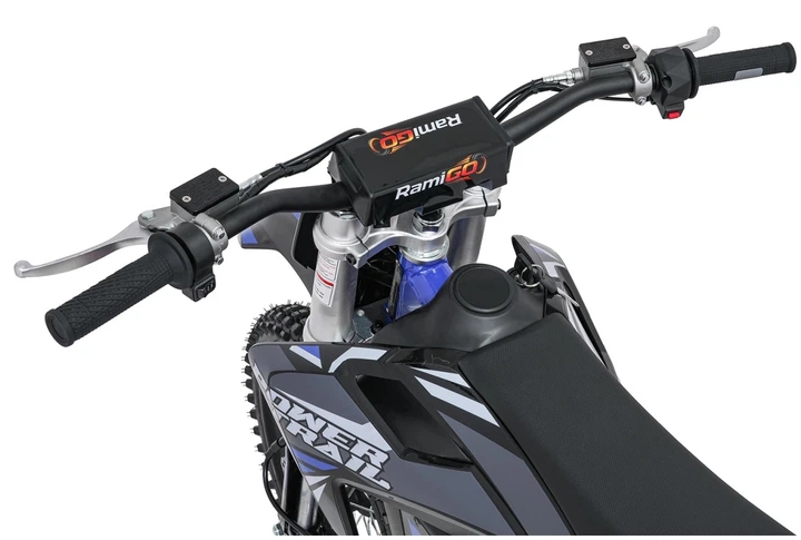 Motocykl elektryczny Power Trail Niebieski PA.HP117E.NIE (5903864960549) - Zdjęcie 5 Motocykl elektryczny Power Trail Niebieski PA.HP117E.NIE (5903864960549) - obraz 5