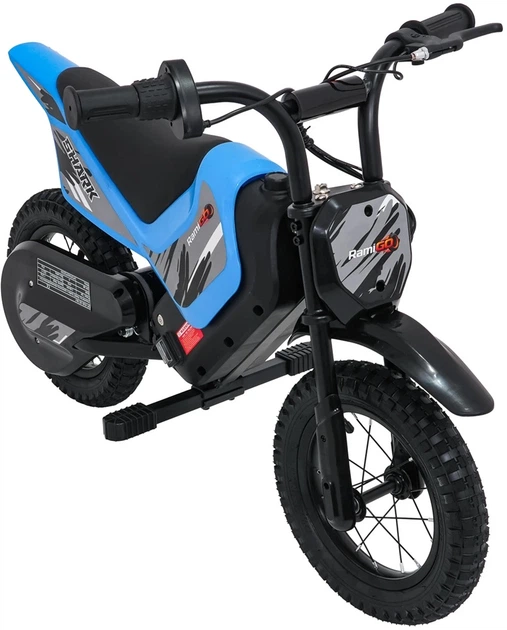 Електромотоцикл для дітей Shark синій PA.HP02E.NIE (5903864960563) - зображення 3
