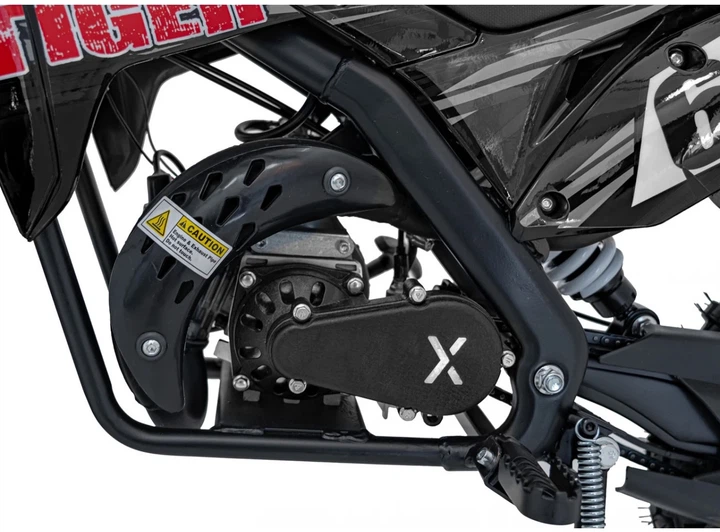 Мотоцикл 49CC Tiger бензиновий чорний PSP.DB712.CZ (5903864984040) - зображення 11