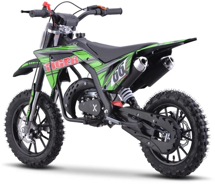 Мотоцикл 49CC Tiger бензиновий зелений PSP.DB712.ZIE (5903864984033) - зображення 8