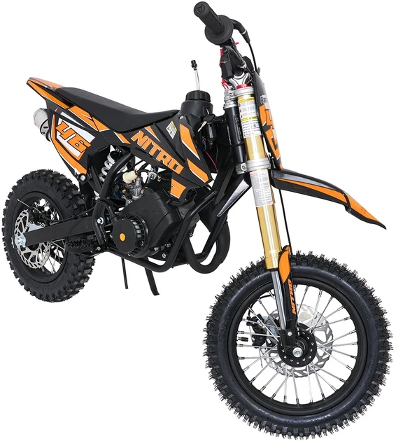 Мотоцикл Nitro 60CC бензиновий помаранчевий PSP.DBH01.POM (5903864960426) - зображення 6