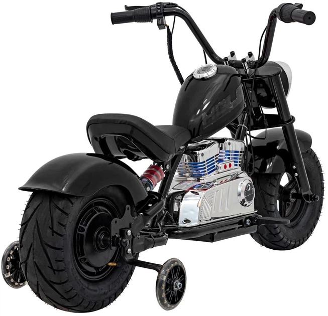 Motorek elektryczny dla dzieci Chopper Warrior Czarny PA.XB-1058.CZ (5903864944570) - Zdjęcie 20 Motorek elektryczny dla dzieci Chopper Warrior Czarny PA.XB-1058.CZ (5903864944570) - obraz 20