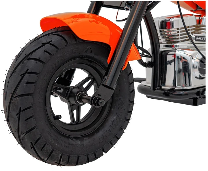 Електромотоцикл для дітей Chopper Warrior помаранчевий PA.XB-1058.POM (5903864944532) - зображення 6