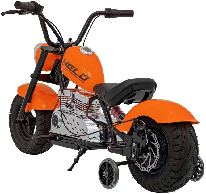 Електромотоцикл для дітей Chopper Warrior помаранчевий PA.XB-1058.POM (5903864944532) - зображення 18