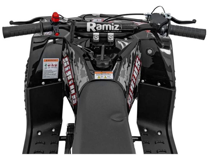 Quad 49CC Sirius spalinowy Czarny PSP.ATV-13A.CZ (5903864983951) - Zdjęcie 3 Quad 49CC Sirius spalinowy Czarny PSP.ATV-13A.CZ (5903864983951) - obraz 3