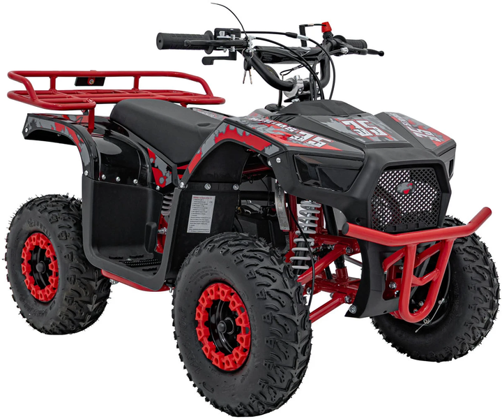 Quad 49CC Sirius spalinowy Czerwony PSP.ATV-13A.CR (5903864983937) - Zdjęcie 3 Quad 49CC Sirius spalinowy Czerwony PSP.ATV-13A.CR (5903864983937) - obraz 3