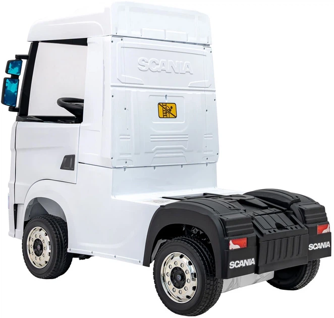 Ciężarówka lektryczny dla dzieci Scania R-Serie Biały PA.HL698.BIA (5903864944488) - Zdjęcie 14 Ciężarówka lektryczny dla dzieci Scania R-Serie Biały PA.HL698.BIA (5903864944488) - obraz 14