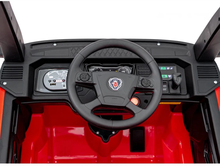 Електровантажівка для дітей Scania R-Serie червона PA.HL698.CR (5903864944495) - зображення 20