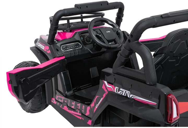 Електромобіль для дітей UTV Lift рожевий PA.JS370B.ROZ (5903864960150) - зображення 10