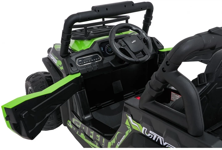 Електромобіль для дітей UTV Lift зелений PA.JS370B.ZIE (5903864960136) - зображення 10