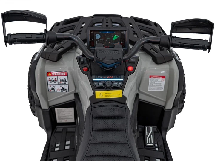 Електроквадроцикл для дітей Can Am Outlander ATV сірий PA.DK-CA005.2.4GHZ.SZA (5903864982664) - зображення 3