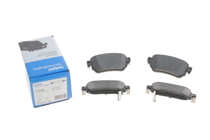 Колодки гальмові Delphi LP3145 Nissan X-Trail, Qashqai; Renault Kadjar D4O6O4EAOA, D40604EA0A, D40604CA0A - зображення 4