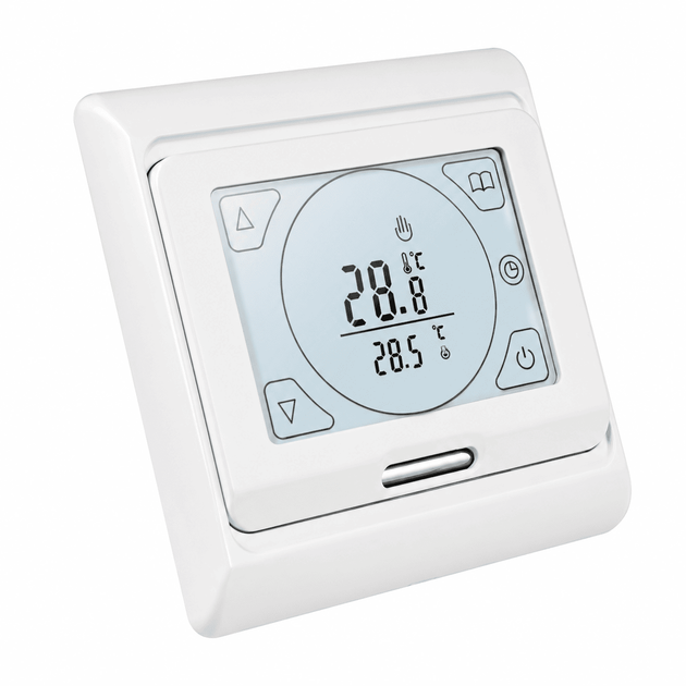 Программируемый Wi-Fi терморегулятор In-Therm E 91 (Белый) - Фото 1 Программируемый Wi-Fi терморегулятор In-Therm E 91 (Белый) - изображение 1