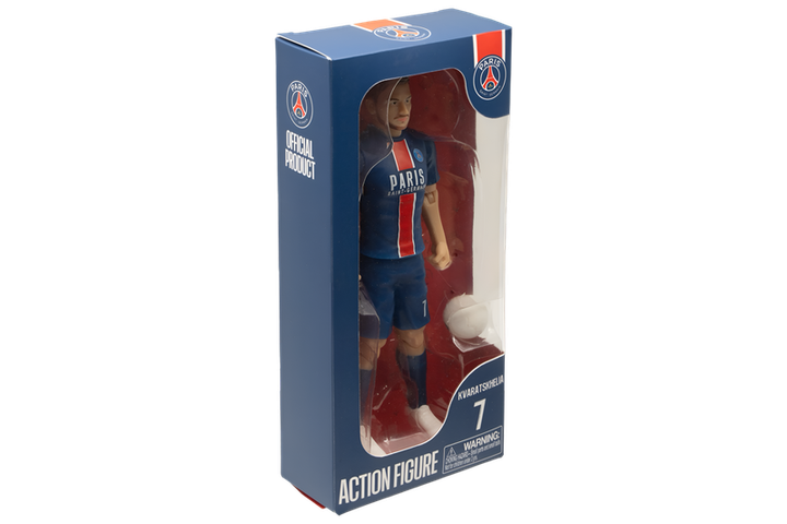 Фигурка Banbotoys Sockers 20см ПСЖ Хвича Кварацхелия - изображение 5