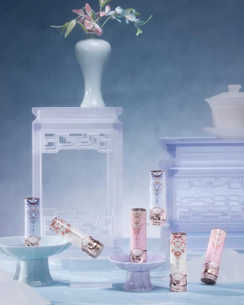 Глянцевая помада от Flower Knows из коллекции Butterfly Cloud Collar (C04 Peachy Aqua) - изображение 6