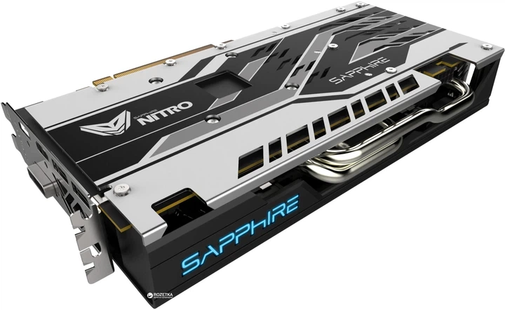 Видеокарта Sapphire Radeon RX 580 NITRO+ 8GB (11265-01-20G) б/в - изображение 3