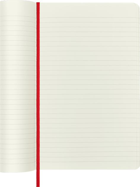 Notes Moleskine Classic Czerwony w linie 13 x 21 cm 192 strony (8055002854634) - Zdjęcie 4 Notes Moleskine Classic Czerwony w linie 13 x 21 cm 192 strony (8055002854634) - obraz 4