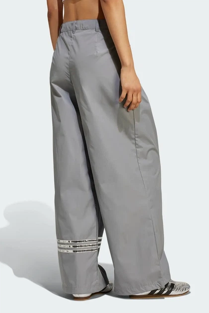 Жіночі спортивні штани Neuclassics Nylon JI8536 прямі широкі брюки сірі Розмір 34 - Фото 3 Жіночі спортивні штани Neuclassics Nylon JI8536 прямі широкі брюки сірі Розмір 34 - зображення 3