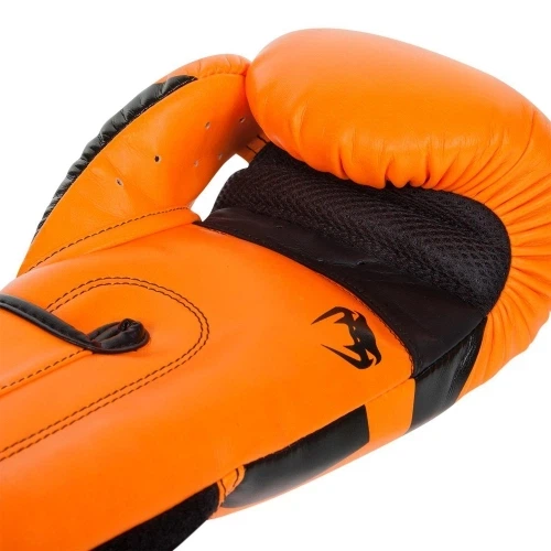 Боксерские перчатки Venum Elite Boxing Gloves Orange 14oz - Фото 4 Боксерские перчатки Venum Elite Boxing Gloves Orange 14oz - изображение 4