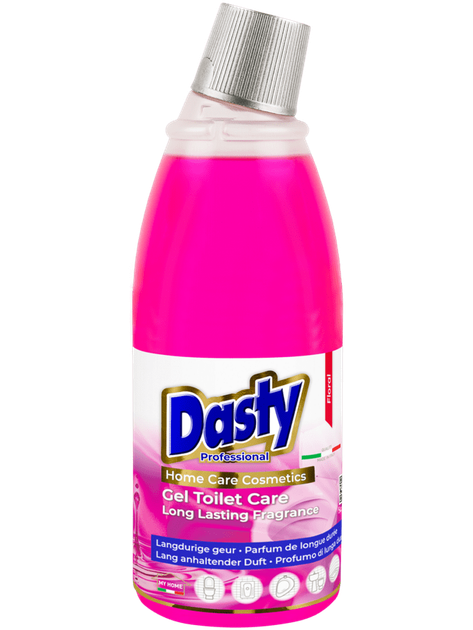 Гель для чистки и борьбы с камнем, дезинфекция унитаза Dasty Professional Parfume Floral WC-Reiniger gel Entkalker 750мл - изображение 6