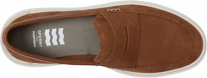 Мужские мокасины Sperry 47р., коричневые, 31 см - изображение 3