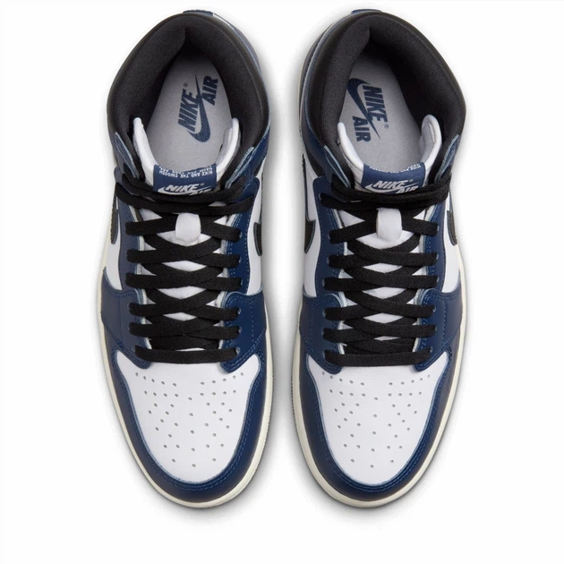 Кроссовки женские Air Jordan 1 Retro High Og Blue/White FD1437 401 синий 36.5 - изображение 5