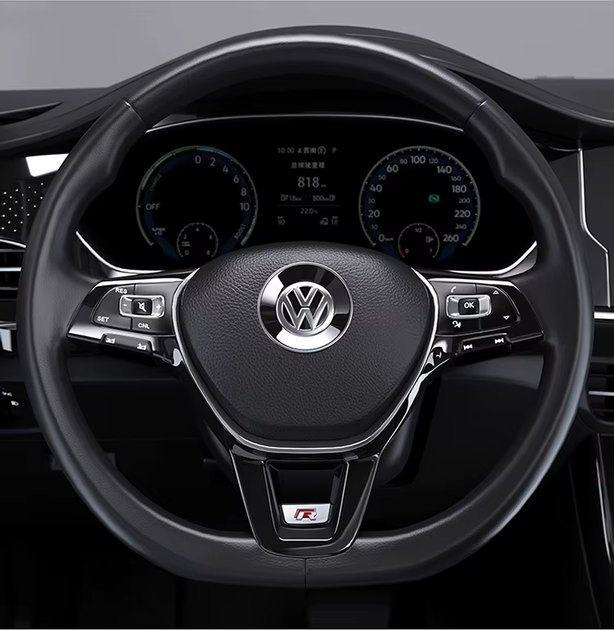 Накладка вставка на кермо VW Volkswagen Golf Passat Rline р лайн (фольцваген) лайн - зображення 7