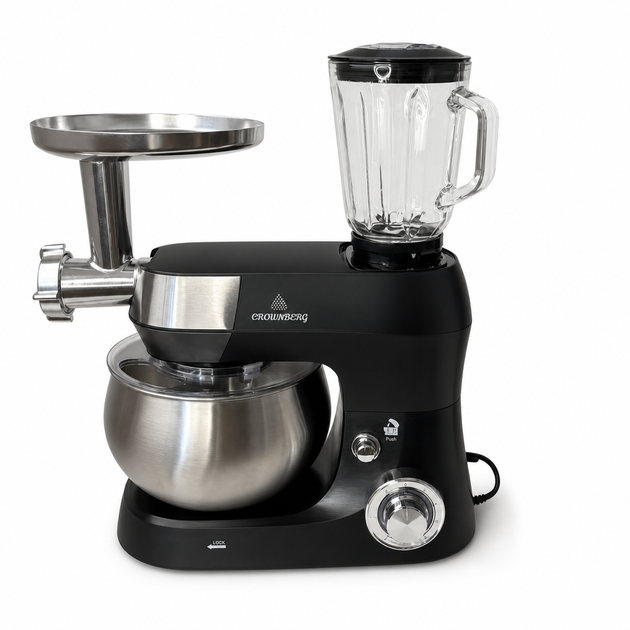 Кухонный комбайн Crownberg CB-3409 3 в 1, 2600 Вт - изображение 10