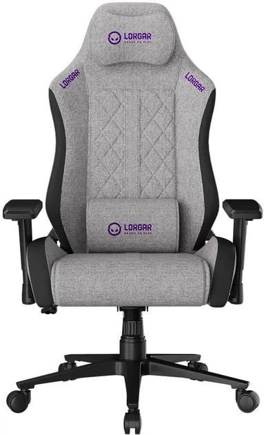 Игровое кресло Lorgar CHA41 Premium Anti-Stain Fabric Grey (LRG-CHA41-GY) - Фото 1 Игровое кресло Lorgar CHA41 Premium Anti-Stain Fabric Grey (LRG-CHA41-GY) - изображение 1