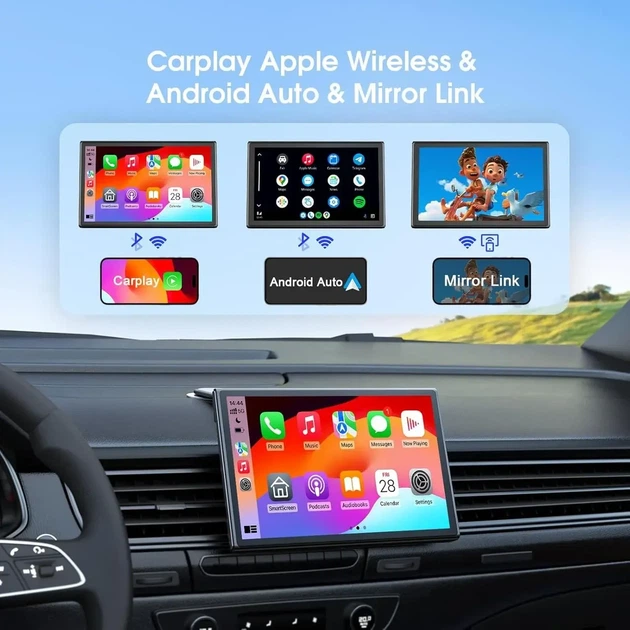 GPS-навигационный экран для автомобиля Avylet RC08 CarPlay - изображение 4