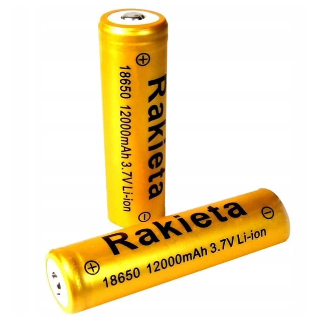 Аккумулятор 18650 Rakieta 12000mAh 3.7V литий-ионный батарейка аккумуляторная 10441 - изображение 5