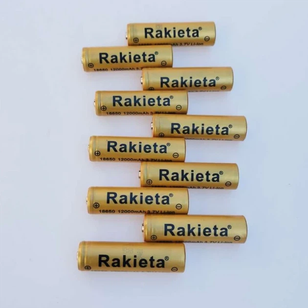 Аккумулятор 18650 Rakieta 12000mAh 3.7V литий-ионный батарейка аккумуляторная 10441 - изображение 9