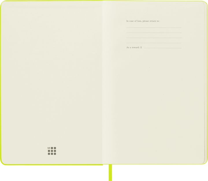 Notes Moleskine Classic Cytrynowy gładki 13 x 21 cm 240 stron (8056420850888) - obraz 3