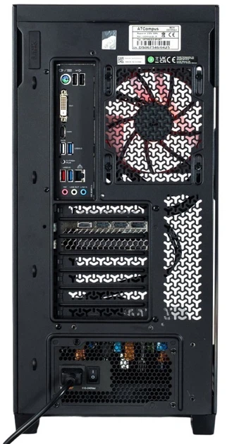 Komputer Optimus E-Sport GB550T-CR8 Black (1141481651) - obraz 11