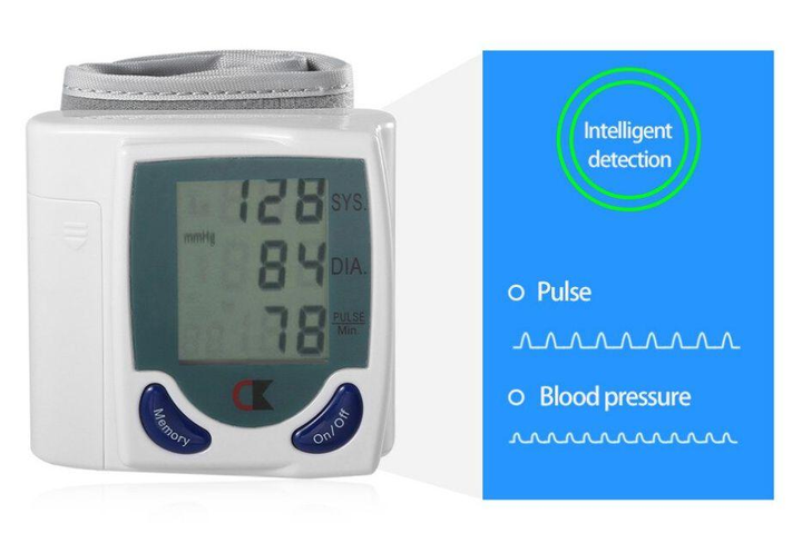 Цифровой автоматический тонометр Blood Pressure Monitor для измерения АД и пульса -VN-31 - изображение 5