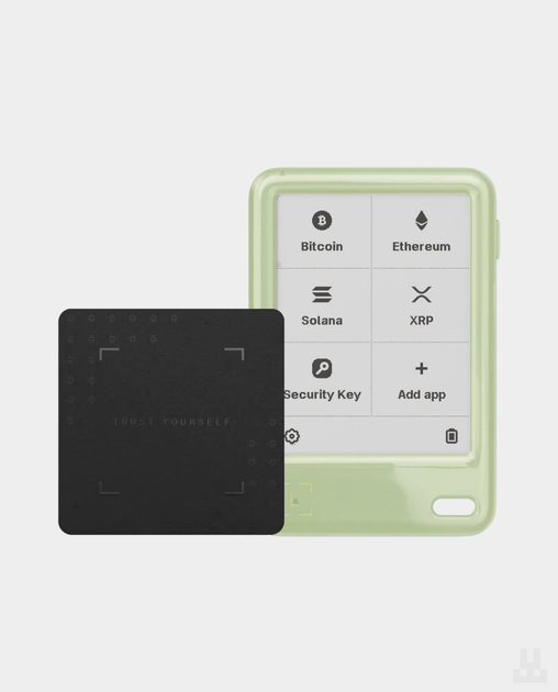 Криптокошелек Ledger Nano Gen5 Matcha Green + Recovery Key - Фото 1 Криптокошелек Ledger Nano Gen5 Matcha Green + Recovery Key - изображение 1