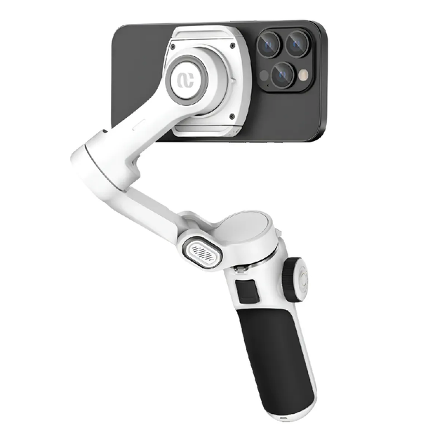 Трехосевой стабилизатор AOCHUAN Professional Gimbal Stabilizer for Smartphone SMART P2 White - изображение 3