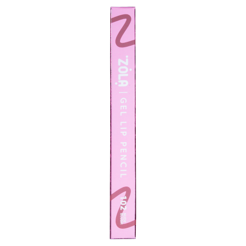 ZOLA Олівець гелевий для губ 102 NUDE BLUSH - Фото 4 ZOLA Олівець гелевий для губ 102 NUDE BLUSH - зображення 4