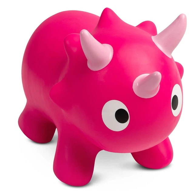 Skoczek dzieciecy stacjonarny Toyz by Caretero 2 w 1 Dinu Pink TOYZ-20842 (5908310397856) - Zdjęcie 3 Skoczek dzieciecy stacjonarny Toyz by Caretero 2 w 1 Dinu Pink TOYZ-20842 (5908310397856) - obraz 3