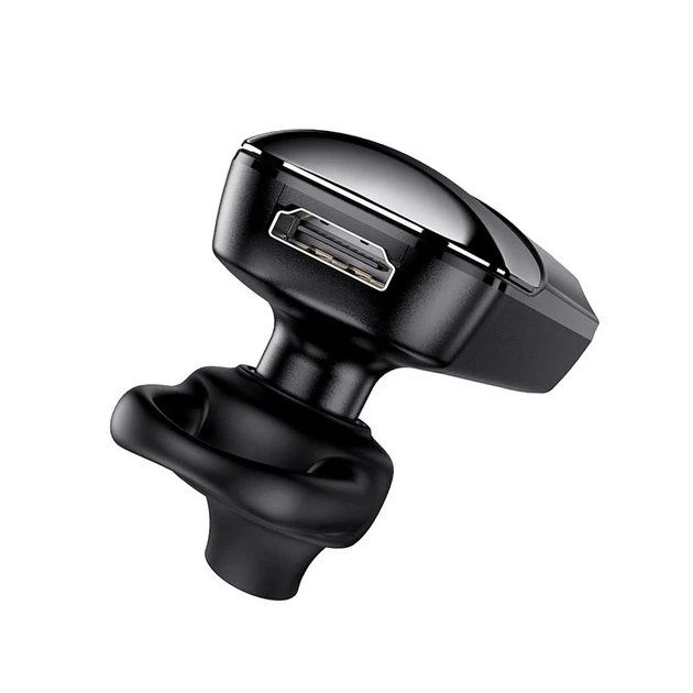Bluetooth гарнітура HOCO E57 Essential business BT headset Black - изображение 3