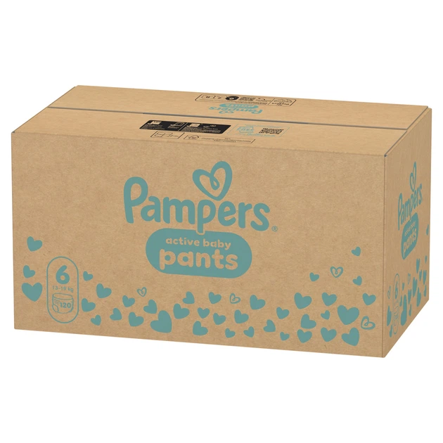 Pieluchomajtki Pampers Pants MTH ExLarge Rozmiar 6 120 szt (8006530305617) - Zdjęcie 3 Pieluchomajtki Pampers Pants MTH ExLarge Rozmiar 6 120 szt (8006530305617) - obraz 3