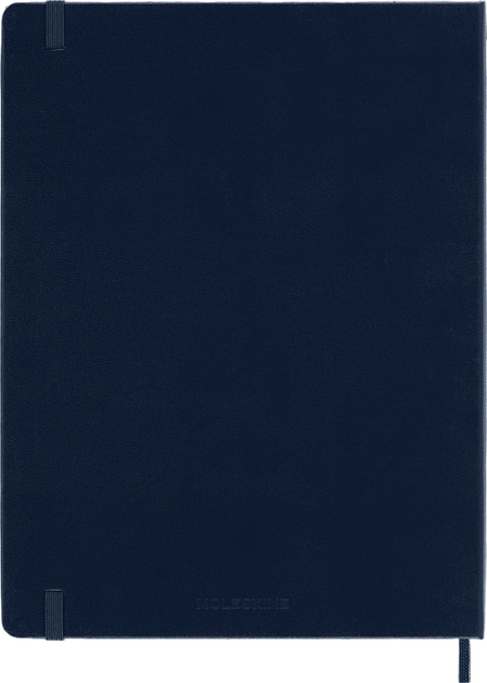 Notes Moleskine Classic XL Granatowy gładki 19 x 25 cm 192 strony (8055002855136) - obraz 2